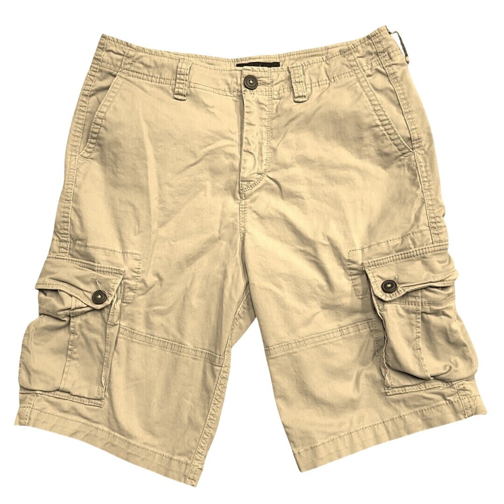 Aeropostale Men's Cargo Shorts Size 31 Hazelnut Outdoor Hiking
